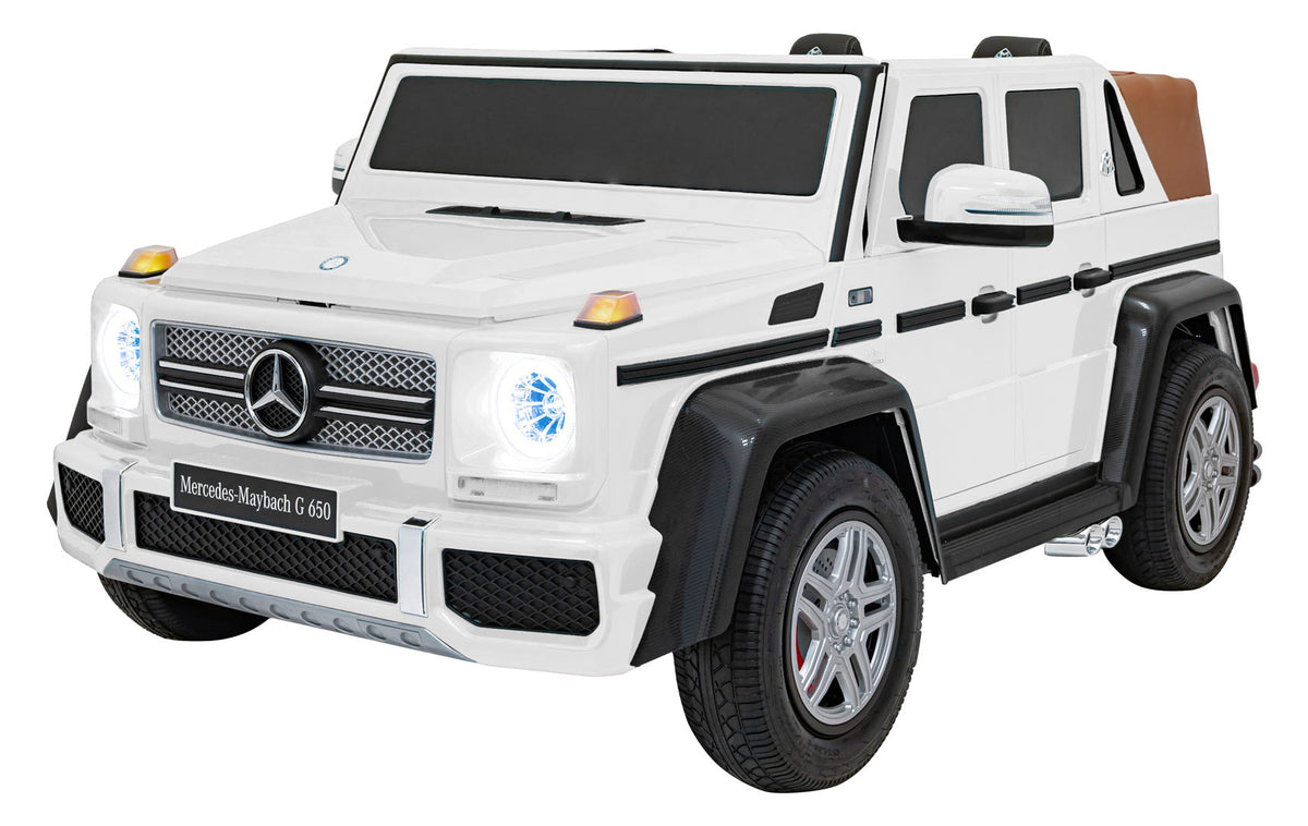 Vehicle Mercedes Benz MAYBACH G650 STRONG White