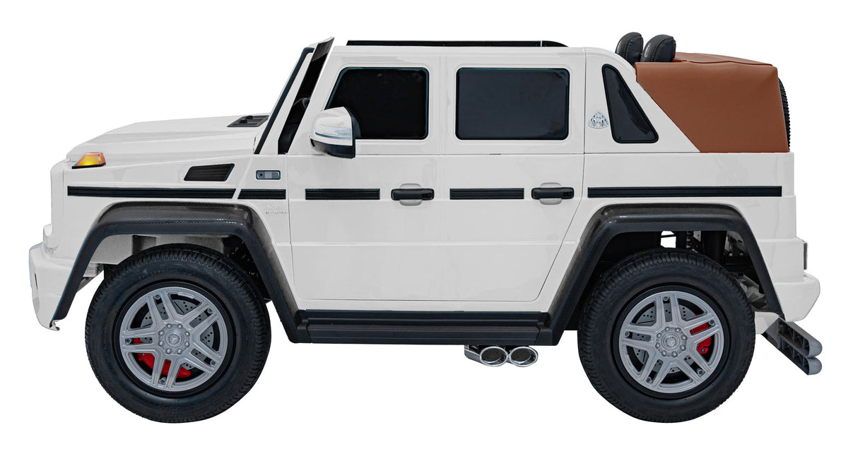 Elektrické autíčko Mercedes-Benz MAYBACH G650 STRONG biela