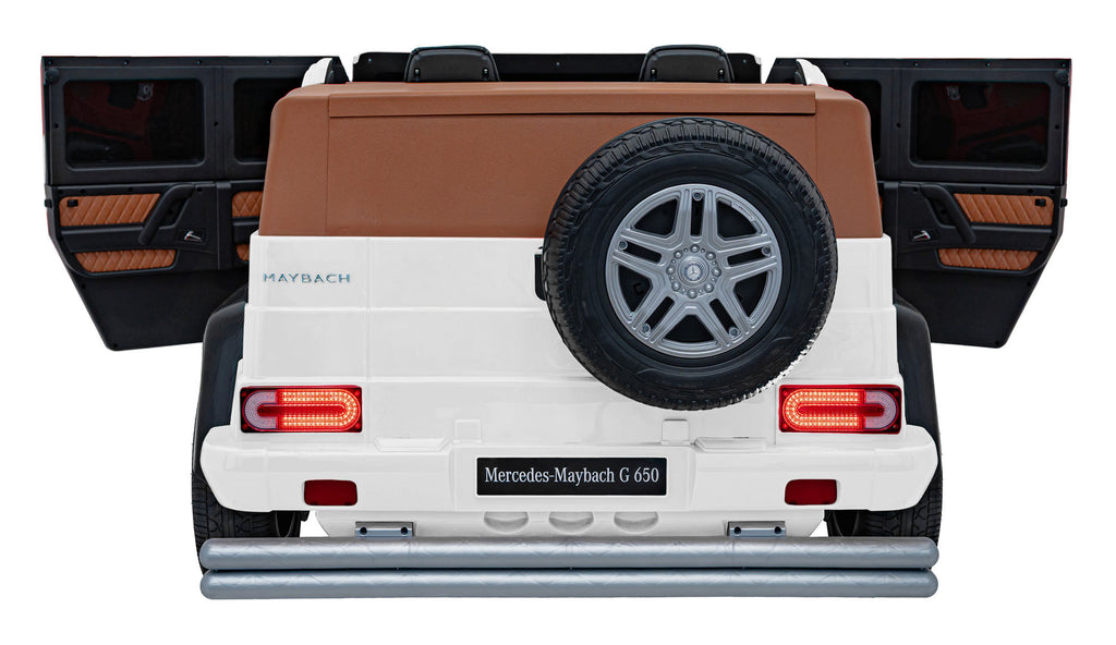 Vehicle Mercedes Benz MAYBACH G650 STRONG White