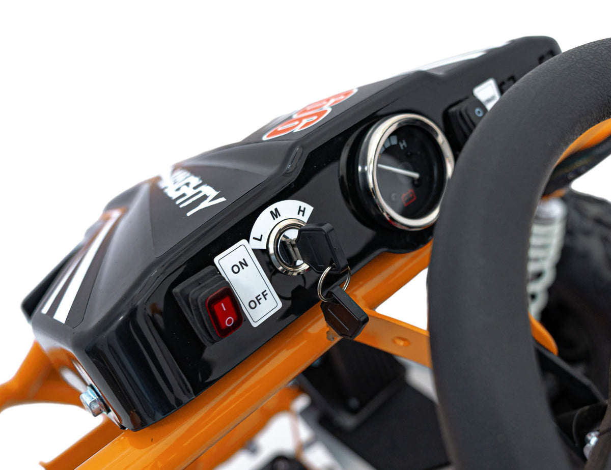 Electric Gokart Vehicle MAIGHTY Orange