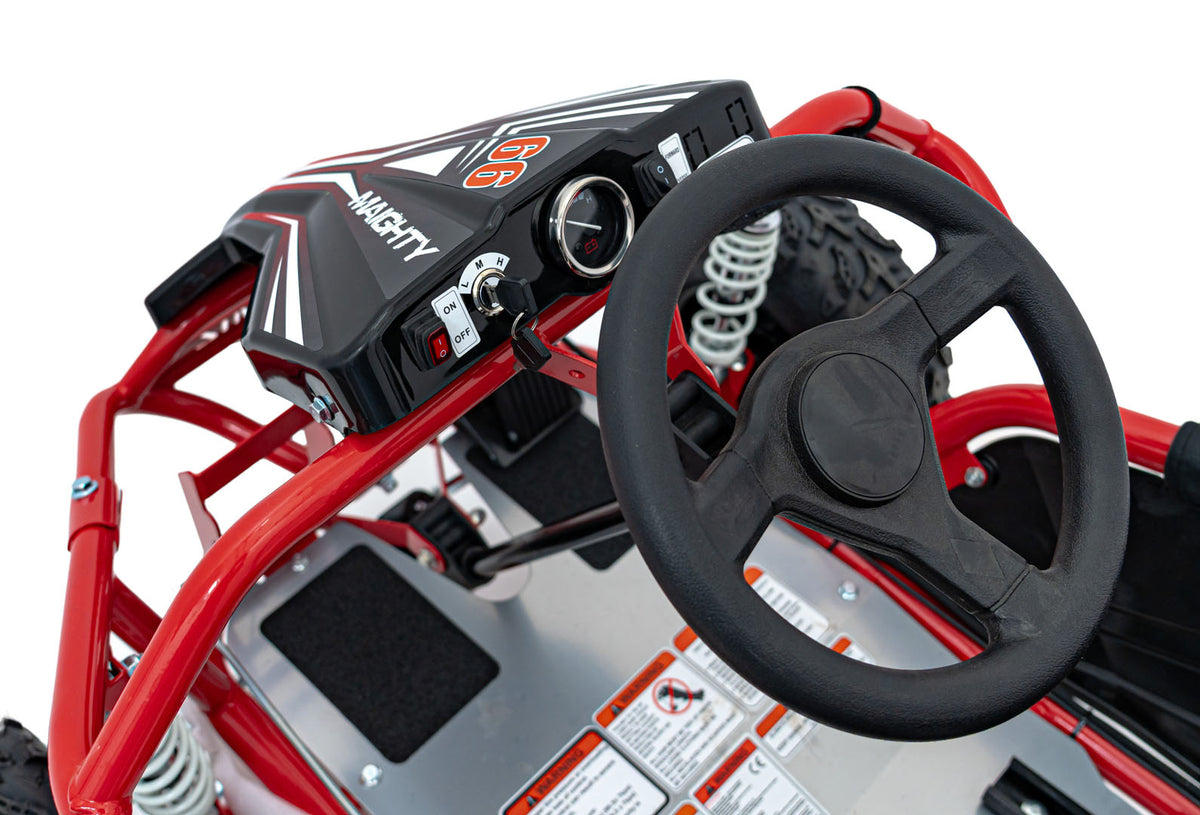 Electric Gokart Vehicle MAIGHTY Red