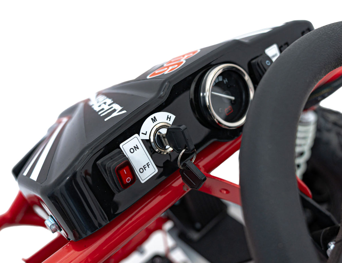 Electric Gokart Vehicle MAIGHTY Red