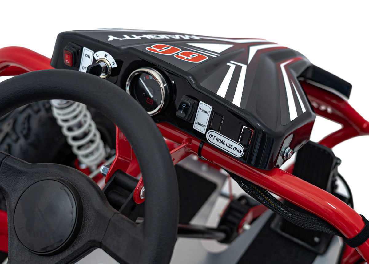 Electric Gokart Vehicle MAIGHTY Red