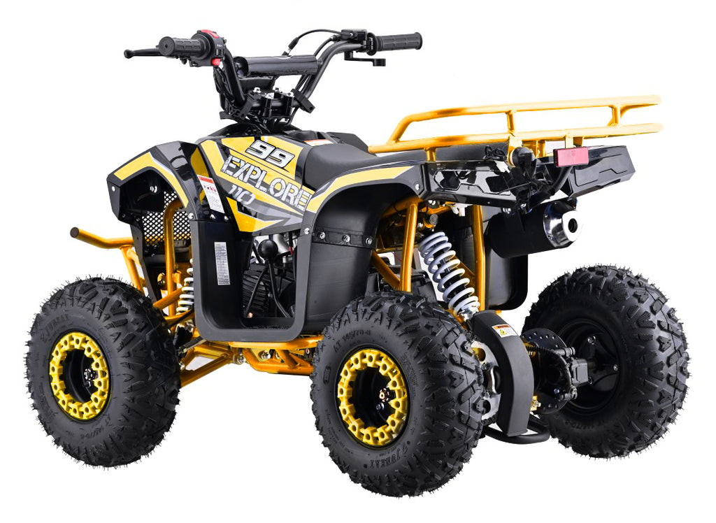 Quad Bike Petrol 110CC EXPLORER Yellow