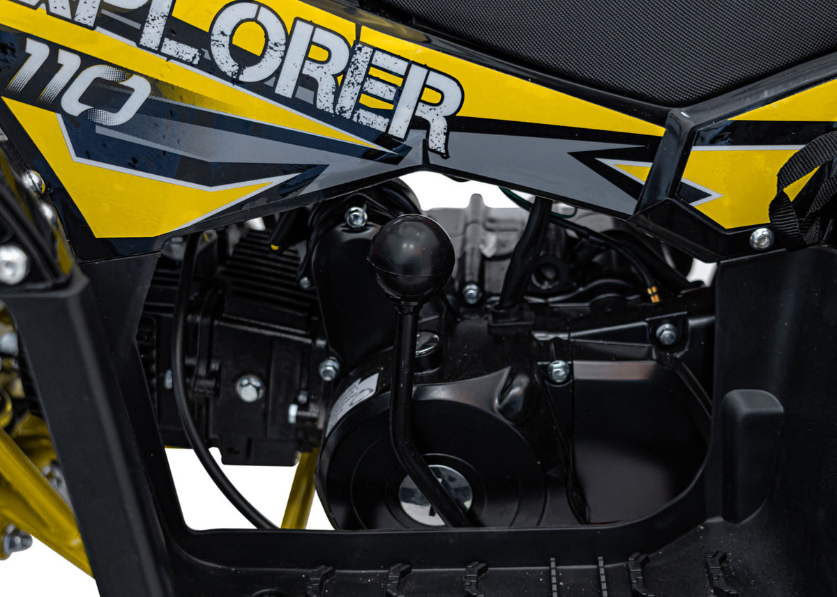 Quad Bike Petrol 110CC EXPLORER Yellow