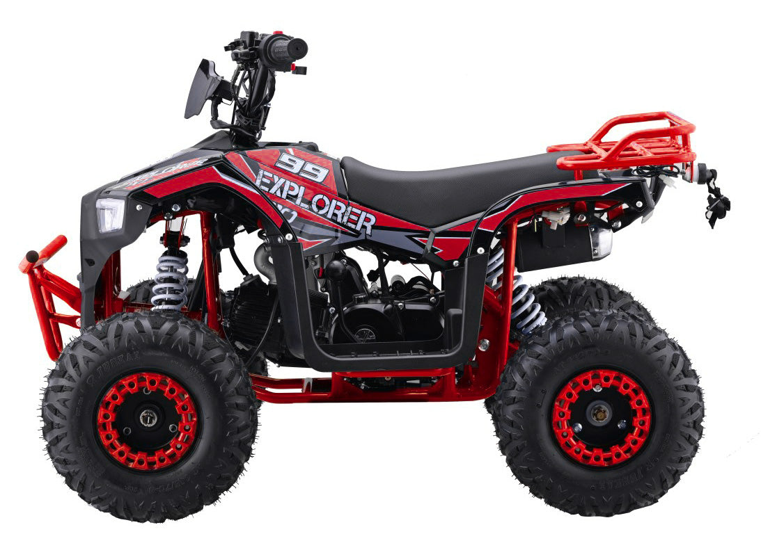 Quad Bike Petrol 110CC EXPLORER Red