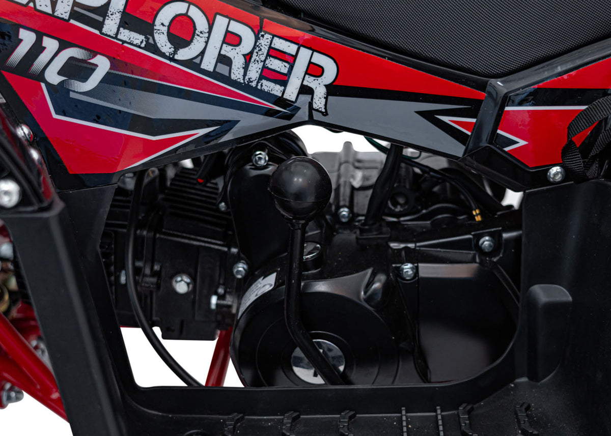 Quad Bike Petrol 110CC EXPLORER Red