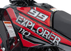 Quad Bike Petrol 110CC EXPLORER Red