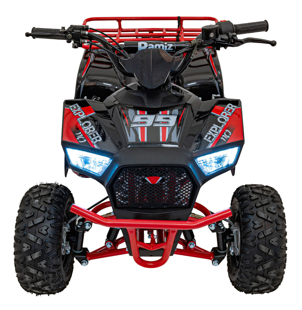 Quad Bike Petrol 110CC EXPLORER Red