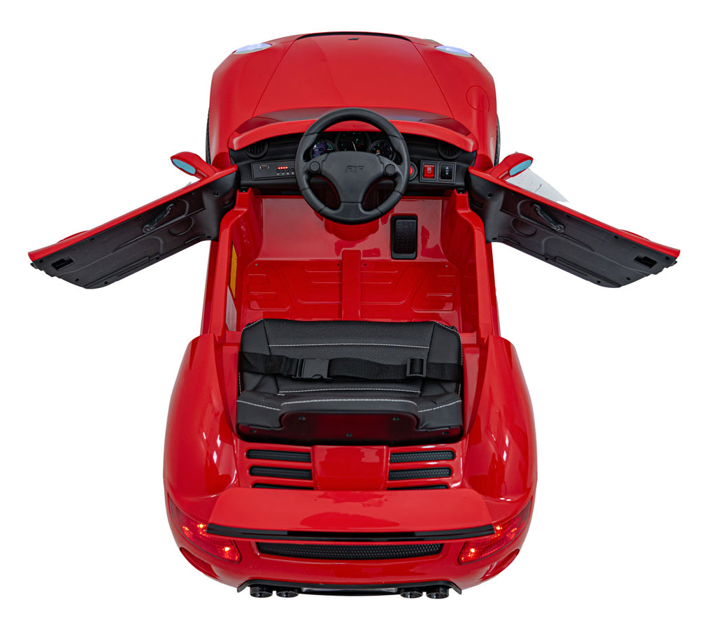 Elektrické autíčko RUF CTR3 červená