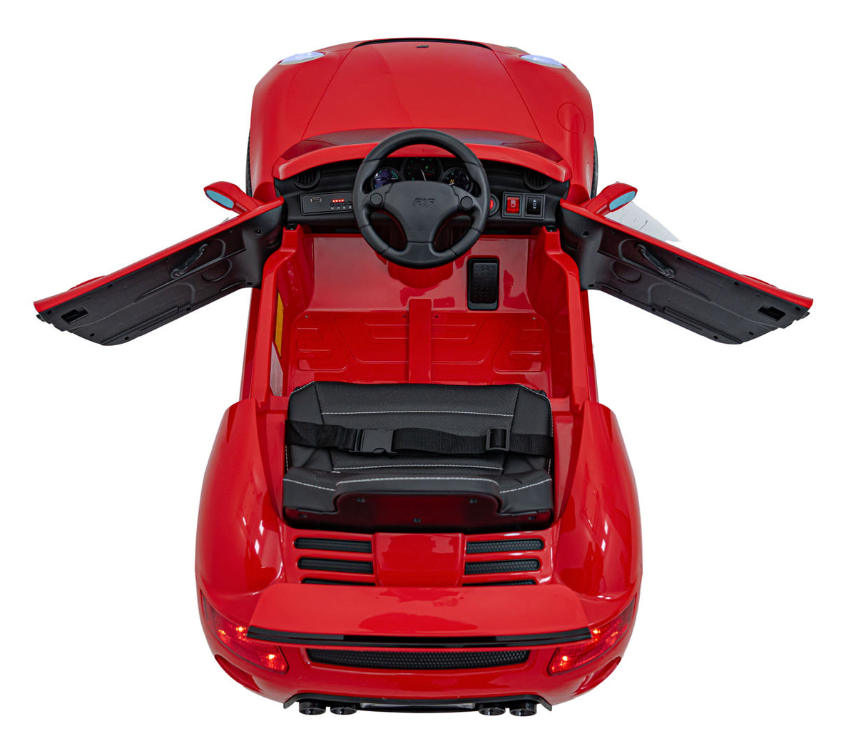 Elektrické autíčko RUF CTR3 červená
