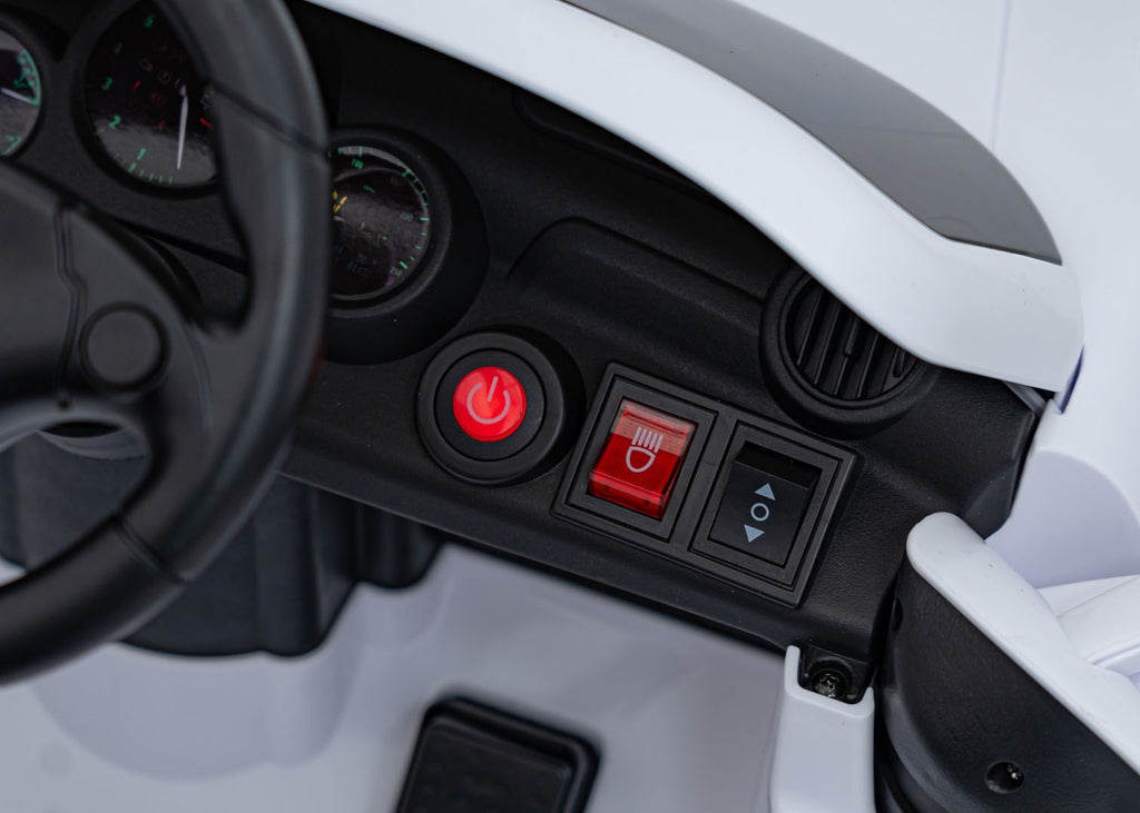 Elektrické autíčko RUF CTR3 biela