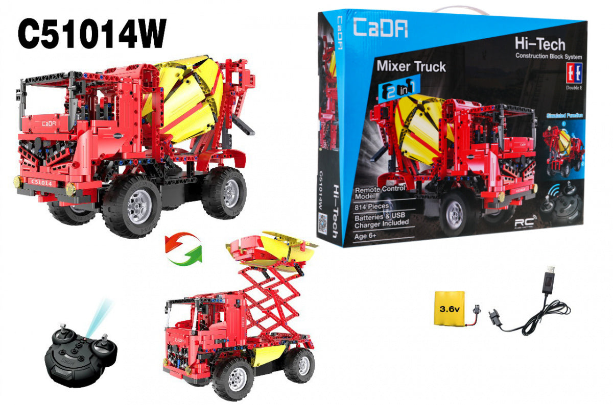 The pads R/C toy car concrete mixer 814 EE