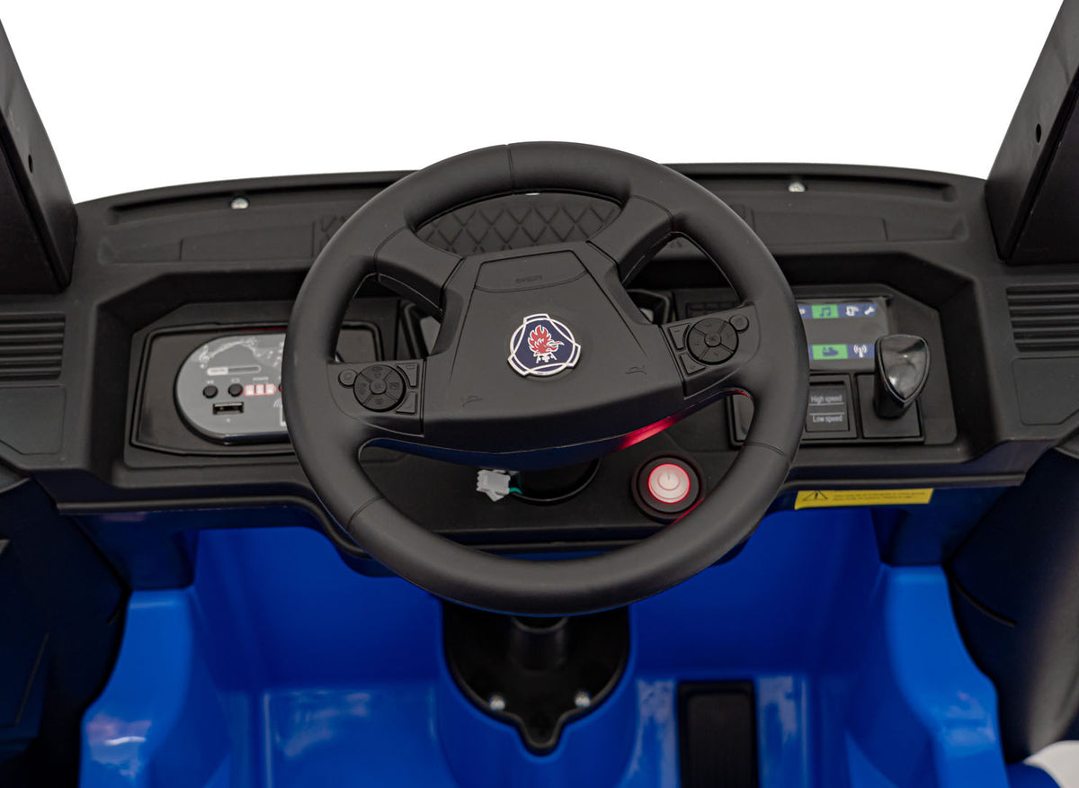Elektrické autíčko Scania R-SERIE modrá