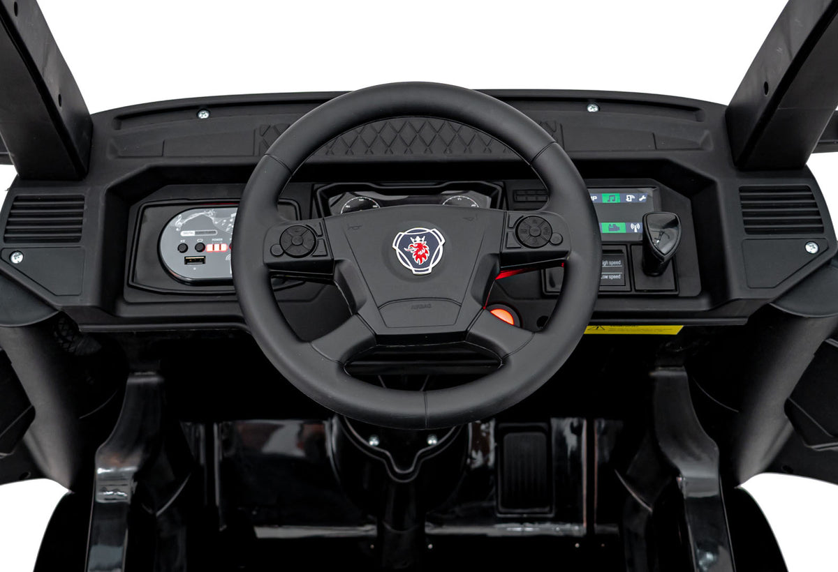 Elektrické autíčko Scania R-SERIE čierna