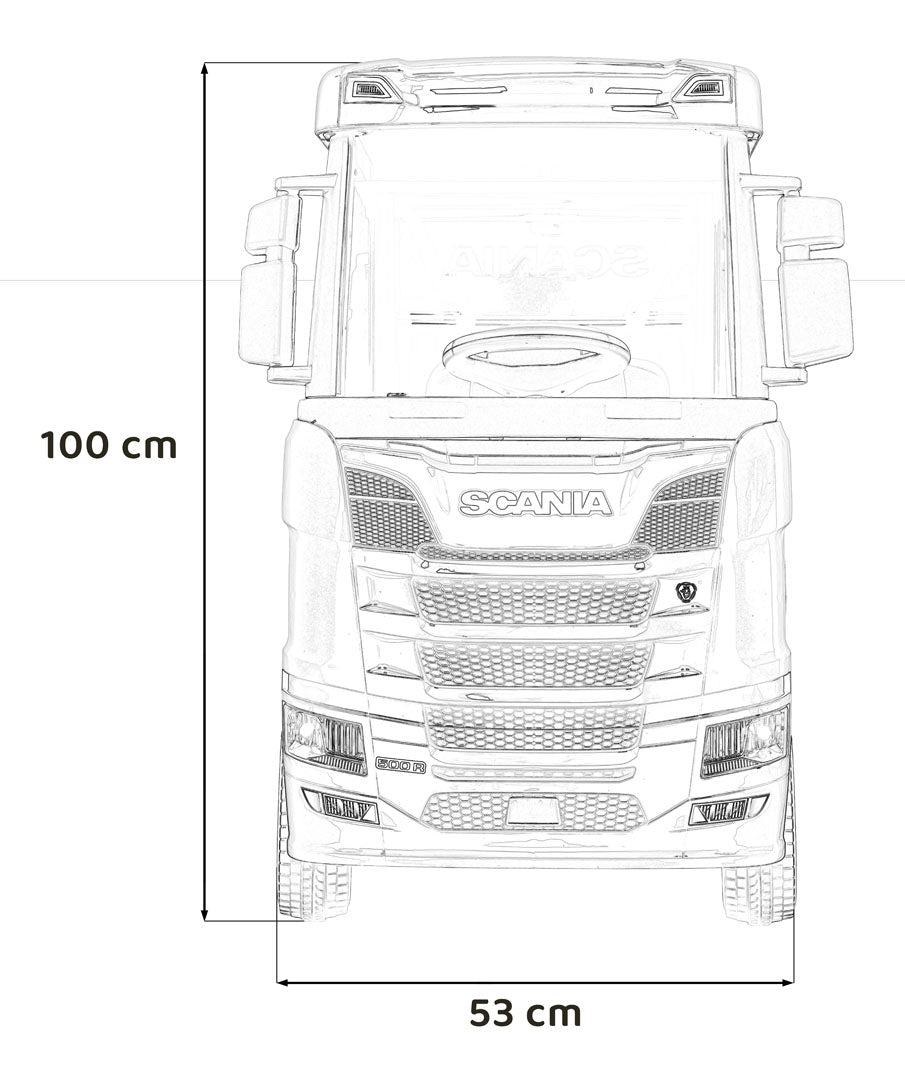 Scania R-SERIE vehicle Black