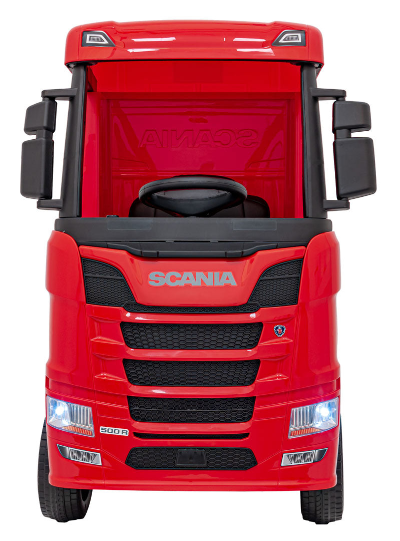 Elektrické autíčko Scania R-SERIE červená