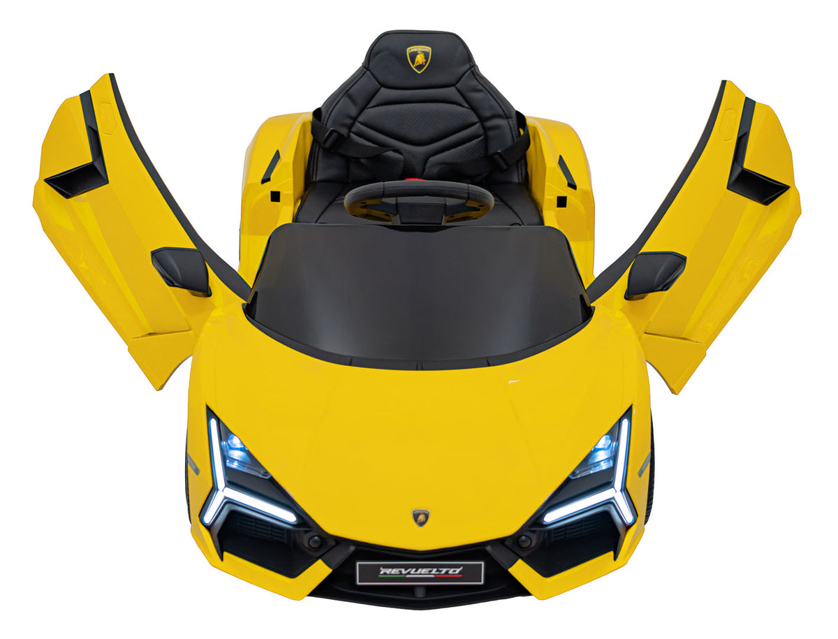 Elektrické autíčko Lamborghini Revuelto žltá