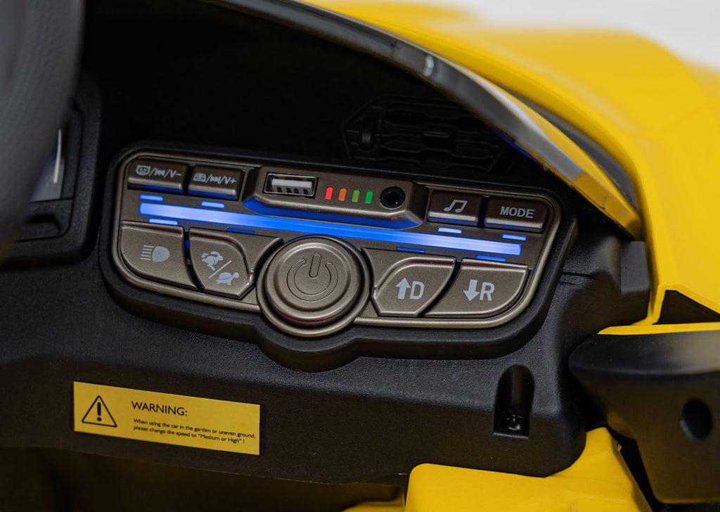 Elektrické autíčko Lamborghini Revuelto žltá
