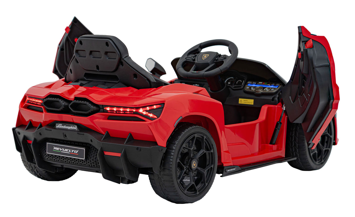 Elektrické autíčko Lamborghini Revuelto červená