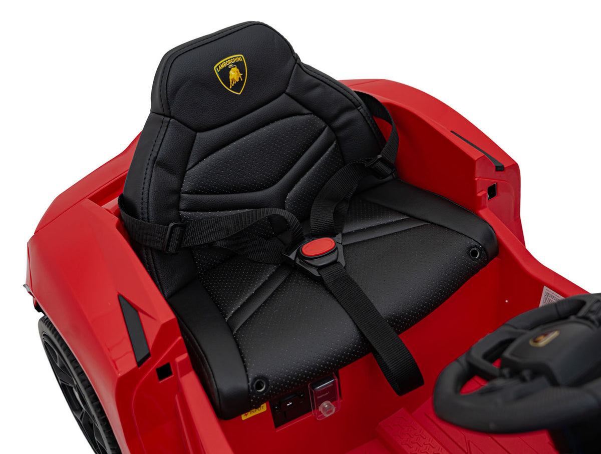 Elektrické autíčko Lamborghini Revuelto červená
