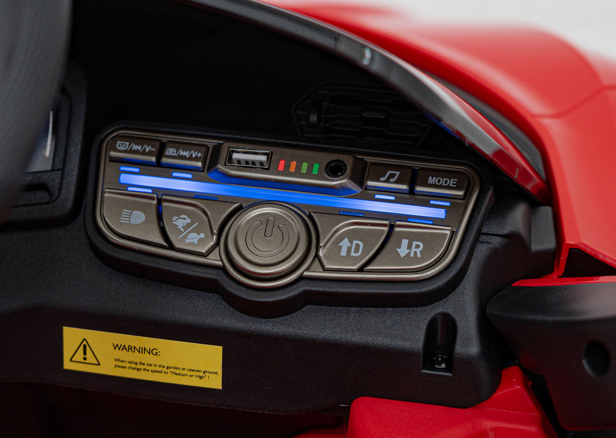 Vehicle Lamborghini Revuelto Red