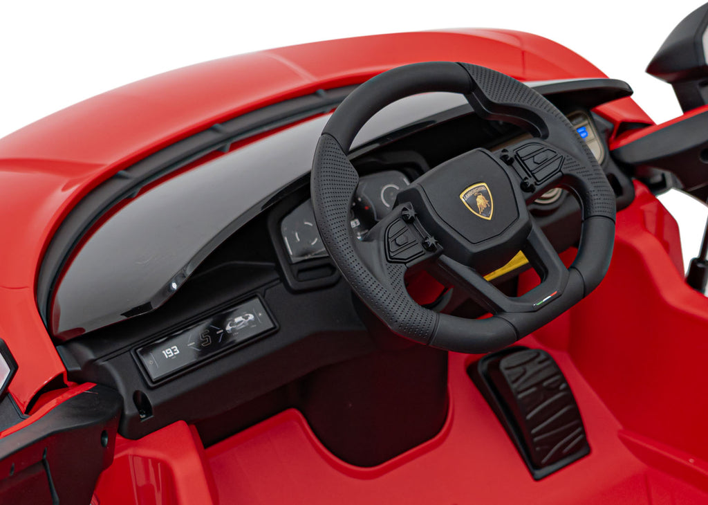 Elektrické autíčko Lamborghini Revuelto červená