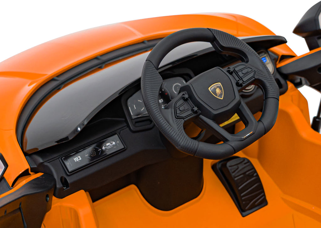 Elektrické autíčko Lamborghini Revuelto oranžová