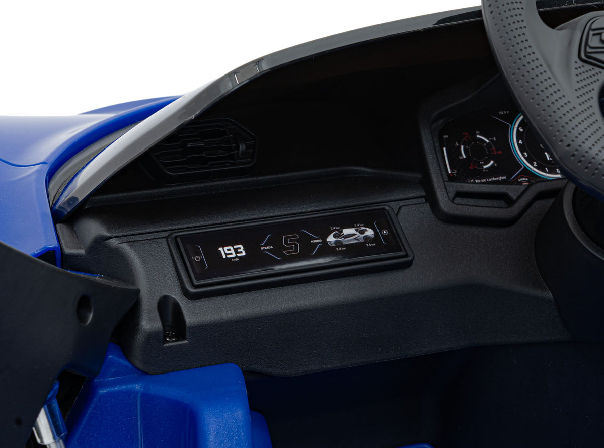 Elektrické autíčko Lamborghini Revuelto modrá