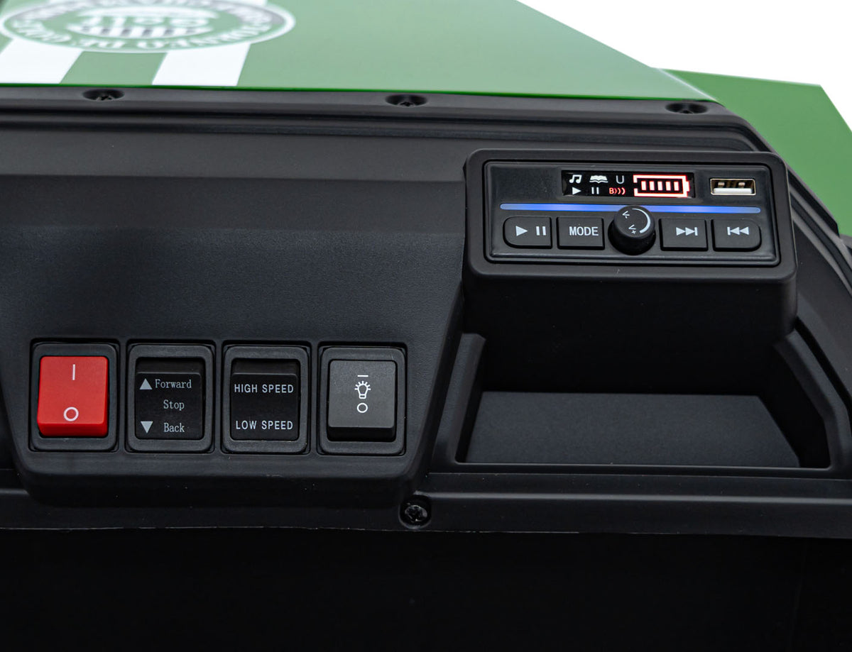 Champion Green Pick-Up Vehicle