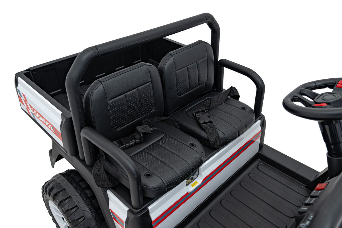 Elektrická buggy Champion Pick-Up biela