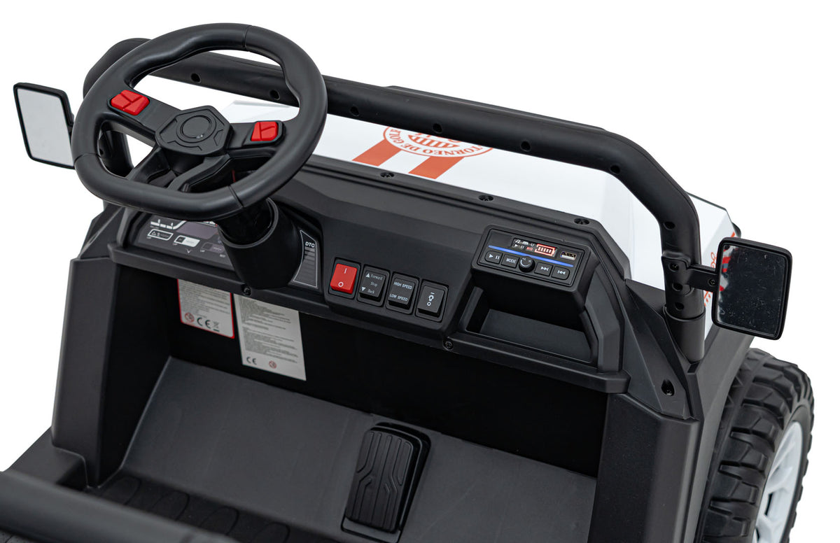 Elektrická buggy Champion Pick-Up biela
