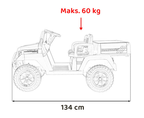 Champion Black Pick-Up Vehicle