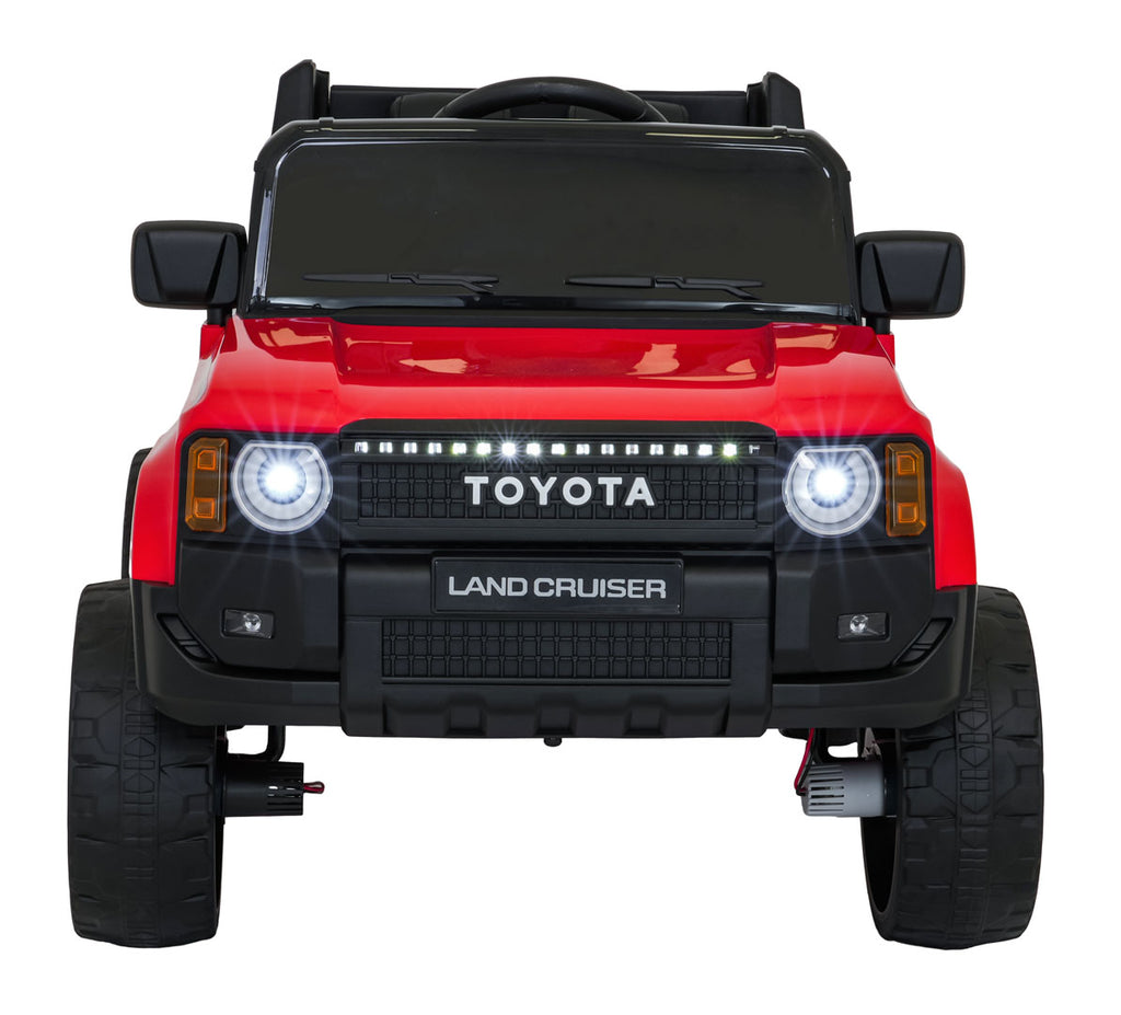 Elektrické autíčko Toyota Land Cruiser PRADO červená