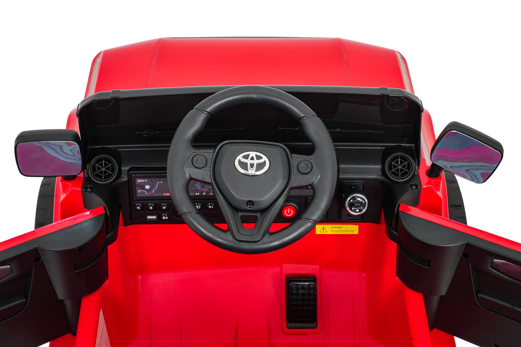 Elektrické autíčko Toyota Land Cruiser PRADO červená
