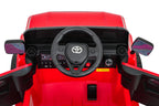 Elektrické autíčko Toyota Land Cruiser PRADO červená