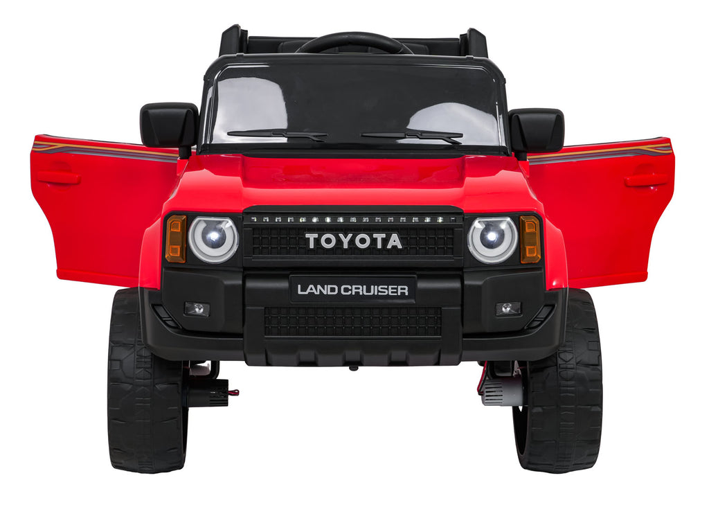 Elektrické autíčko Toyota Land Cruiser PRADO červená