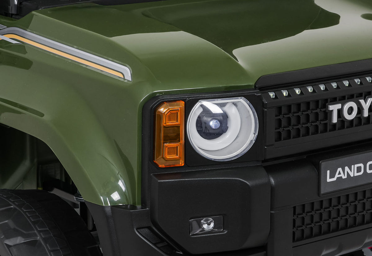 Elektrické autíčko Toyota Land Cruiser PRADO zelená