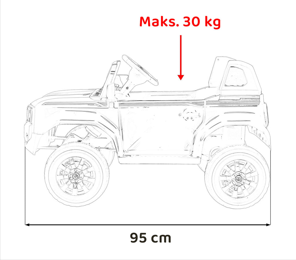 Vehicle Toyota Land Cruiser PRADO Black