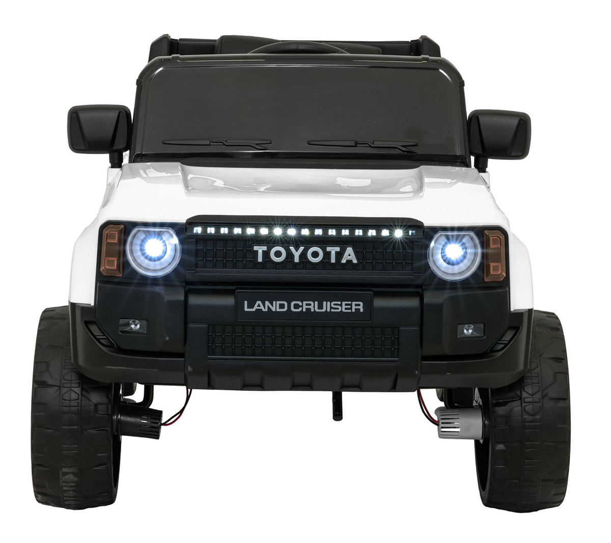 Elektrické autíčko Toyota Land Cruiser PRADO biela