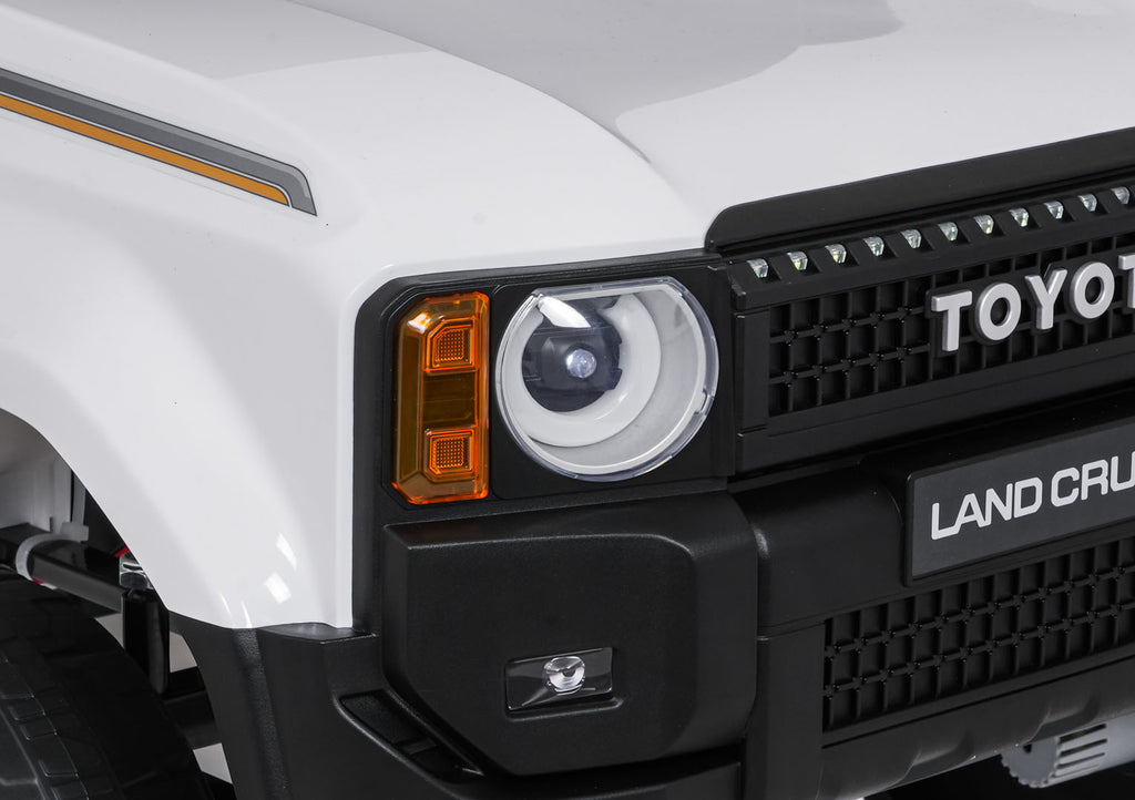Elektrické autíčko Toyota Land Cruiser PRADO biela