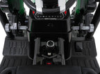 Elektrický traktor MEGA D68 s prívesom zelená