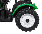 MEGA D68 Tractor Vehicle With Trailer Green