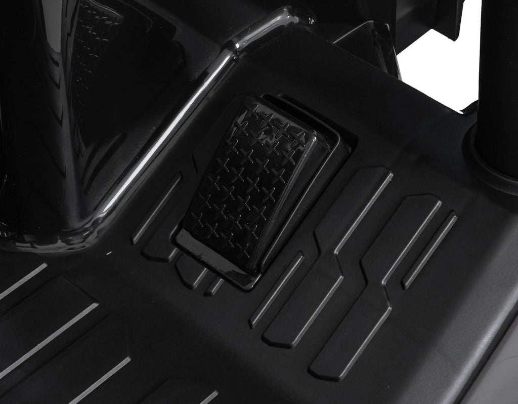 Elektrický traktor MEGA D68 s prívesom zelená
