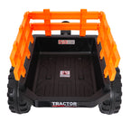 Elektrický traktor MEGA D68 s prívesom zelená
