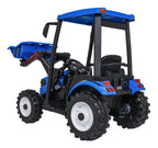 MEGA D68 Tractor Vehicle With Trailer Blue