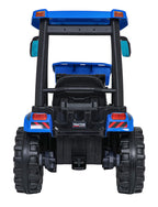 MEGA D68 Tractor Vehicle With Trailer Blue