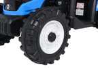 MEGA D68 Tractor Vehicle With Trailer Blue
