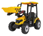MEGA D68 Tractor Vehicle With Trailer Yellow
