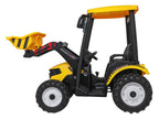 MEGA D68 Tractor Vehicle With Trailer Yellow